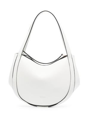 Wandler Lin leather shoulder bag - White