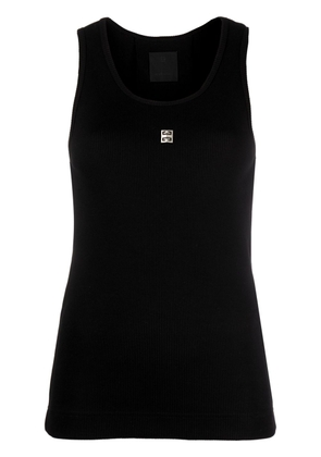 Givenchy 4G-logo plaque sleeveless top - Black