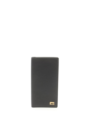 Gucci Pre-Owned 2010s logo-plaque bi-fold wallet - Black