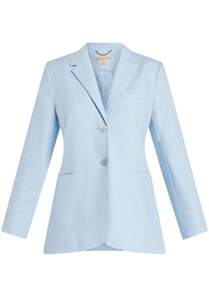 Michael Kors tailored single-breasted blazer - Blue