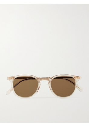 Mr Leight - Cooper S Round-Frame Acetate Sunglasses - Men - Neutrals