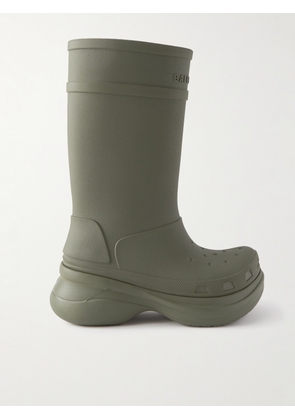 Balenciaga - Crocs Rubber Boots - Men - Green - EU 44