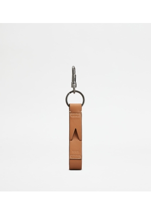 Tod's - Key Holder in Leather, BROWN,  - Wallets