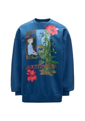Jw Anderson Organic Cotton Printed Sweatshirt