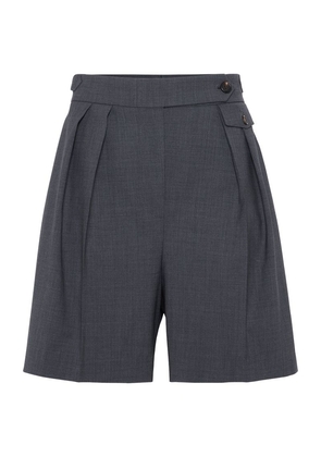 Brunello Cucinelli Wool-Blend Bermuda Shorts