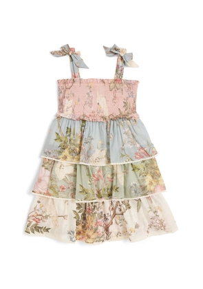 Zimmermann Kids Tiered Floral Waverley Dress (1-12 Years)
