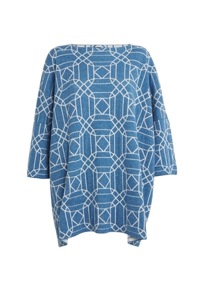 Eskandar Cashmere Geometric Sweater