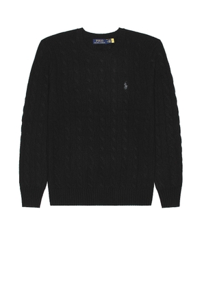 Polo Ralph Lauren Cable Sweater in Polo Black - Black. Size L (also in ).