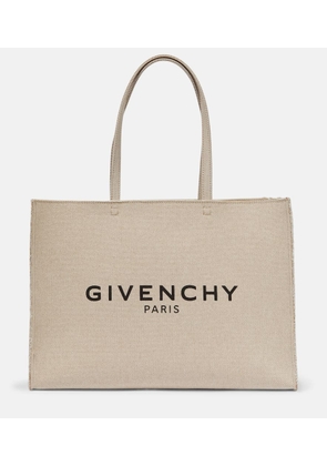 Givenchy G Large canvas tote bag