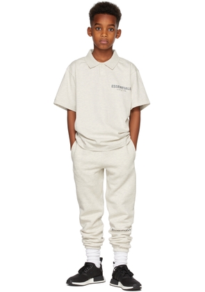 Fear of God ESSENTIALS Kids Off-White Jersey Polo