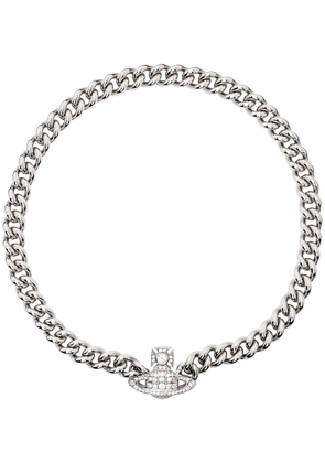 Vivienne Westwood Silver Graziella Small Choker Necklace
