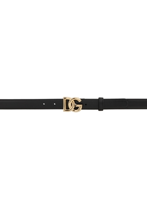 Dolce & Gabbana Black 'DG' Belt