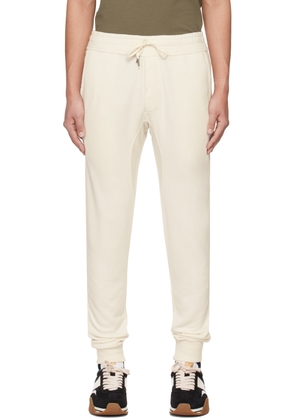 TOM FORD Off-White Lightweight Sweatpants