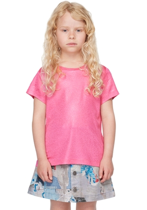 Diesel Kids Pink Tled T-Shirt