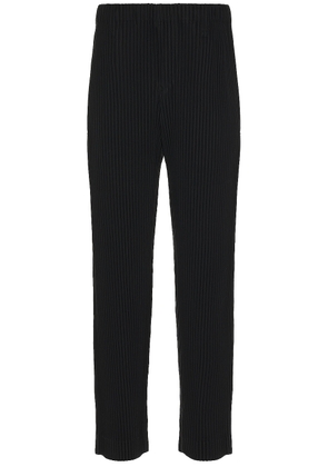 Homme Plisse Issey Miyake Basics Pant in Black - Black. Size 2 (also in ).