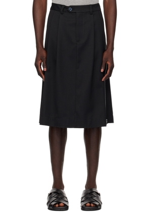 VAQUERA Black Zipper Skirt