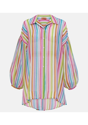 Missoni Zigzag cotton and silk shirt