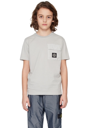 Stone Island Junior Kids Gray 20247 T-Shirt
