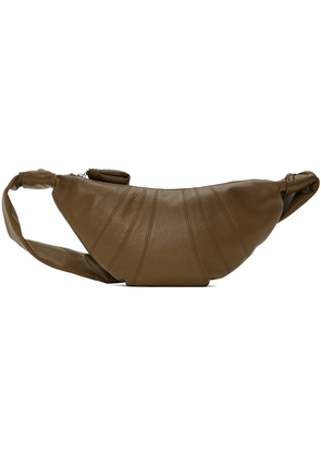 LEMAIRE Brown Small Croissant Bag