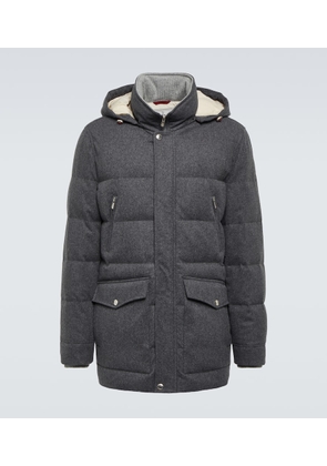 Brunello Cucinelli Wool puffer jacket