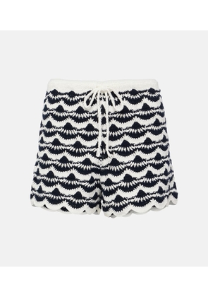 The Upside Woodstock Hali crochet cotton shorts