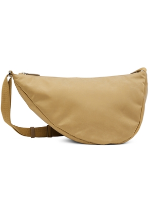The Row SSENSE Exclusive Beige Slouchy Banana Two Bag