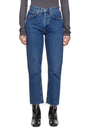 AGOLDE Indigo Riley Jeans