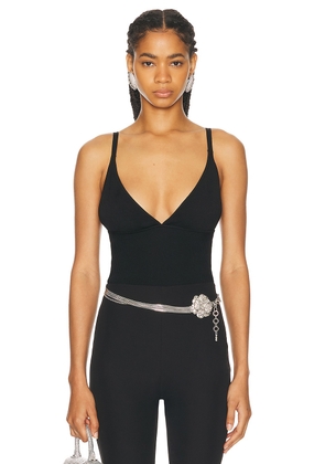 Dolce & Gabbana Knit Tank Top in Nero - Black. Size 38 (also in 40, 42).