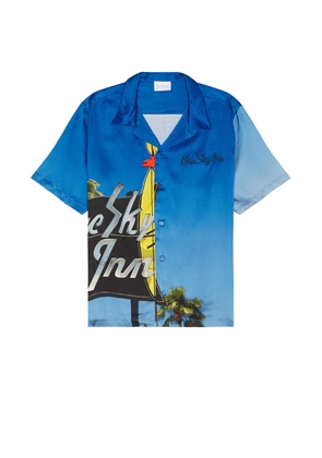 Blue Sky Inn Surf Shirt in Blue - Blue. Size L (also in M, S, XL/1X).