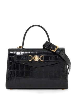Versace medusa 95 handbag with crocodile - OS Black