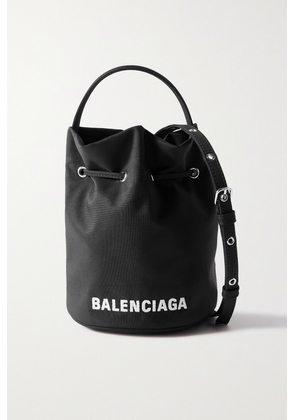 Balenciaga - Wheel Shell Bucket Bag - Black - One size