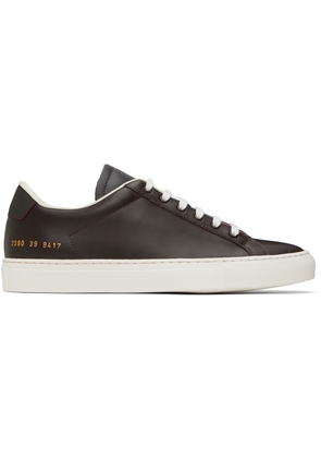 Common Projects Brown Retro Sneakers