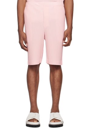 HOMME PLISSÉ ISSEY MIYAKE Pink Monthly Color May Shorts