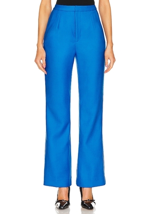 Equipment Cassian Trouser in Blue. Size 12, 2, 4, 6, 8.