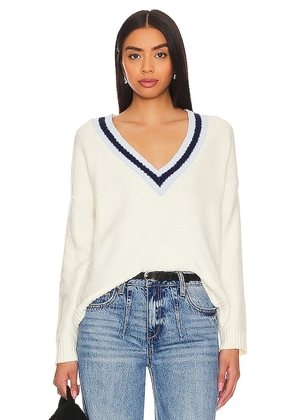 Central Park West Bianca Sweater in Cream. Size M, XS.
