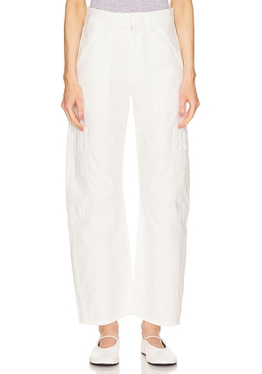 Citizens of Humanity Marcelle Cargo in White. Size 25, 26, 28.
