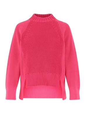 Sacai Fuchsia Polyester Blend Sweater