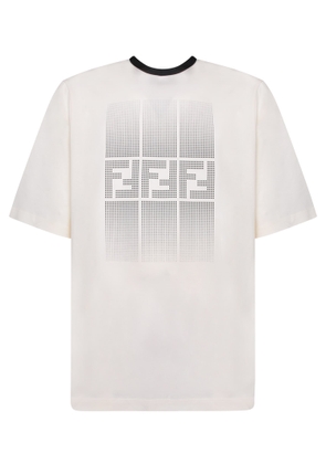 Fendi White Activewear T-Shirt