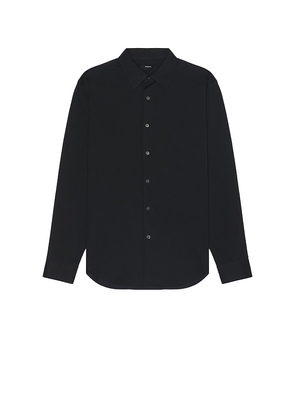 Theory Sylvain Shirt in Black. Size M, S, XL/1X.