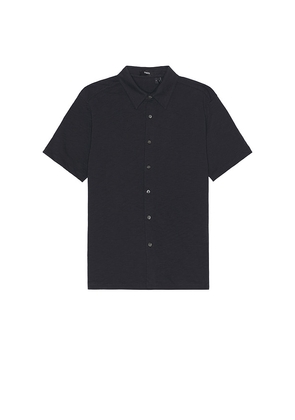 Theory Noran Button Down Shirt in Blue. Size M, S, XL/1X.