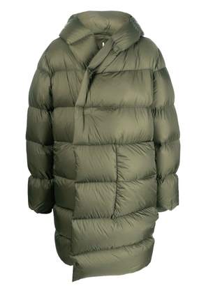 Rick Owens feather-down padded coat - Green