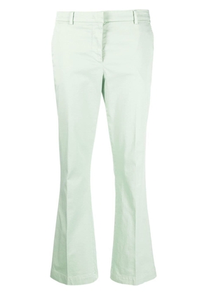 PT Torino low-rise four-pocket cropped trousers - Green