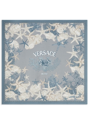 Versace University silk foulard - Blue