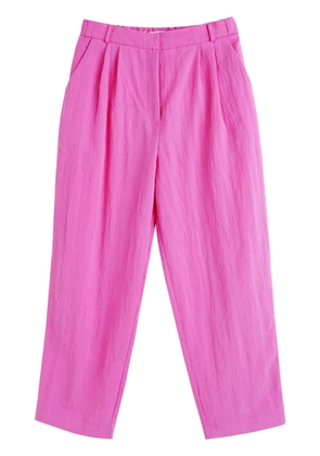 Chinti & Parker straight-leg cropped trousers - Pink