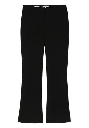 Vince mid-rise tapered-leg trousers - Black