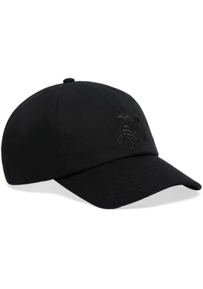 Vilebrequin logo-embroidered cotton baseball cap - Black