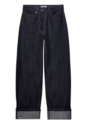 Prada low-rise wide-leg jeans - Blue