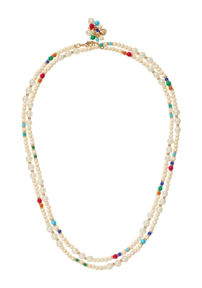 Roxanne Assoulin The Lighthearted double-wrap necklace - Neutrals
