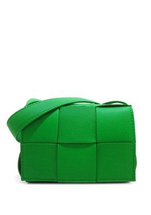 Bottega Veneta Pre-Owned 2012-2023 Maxi Intrecciato Candy Cassette crossbody bag - Green
