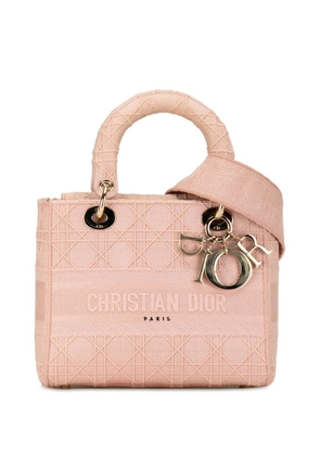 Christian Dior Pre-Owned 2020 Medium Cannage Lady D-Lite satchel - Pink